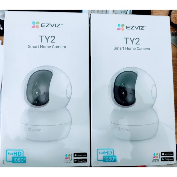 Camera Wi - Fi Trong Nhà Ezviz Ty2/Ty1 - 1080P, Smart Ir Quan Sát Ban Đêm 10M, Đàm Thoại 2 Chiều, Giám Sát Chuyển Động