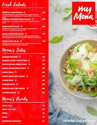 My Mona menu 3