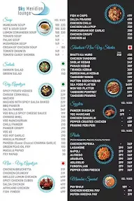 Sky Meridian menu 1