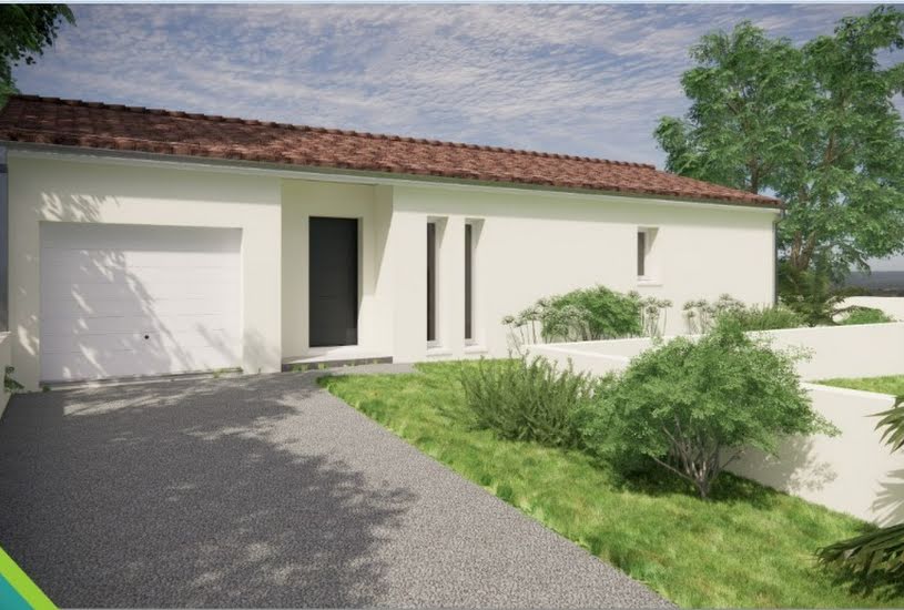  Vente Terrain + Maison - Terrain : 1 000m² - Maison : 80m² à Moulidars (16290) 