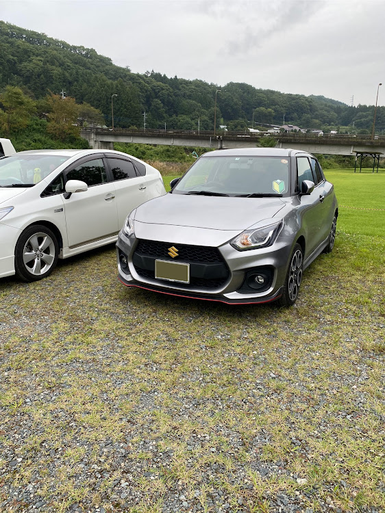 スイフトスポーツのスイフトスポーツzc33s・吹割の滝周辺・BBQに関するカスタム事例の投稿画像1枚目
