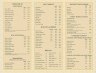 The Curry Trail menu 1