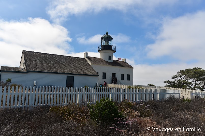 Old lighthouse Point Loma - San Diego