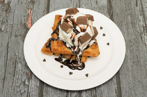 Kitkat Nutella Waffles