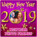 Cover Image of 下载 New Year Photo Frames 2019 1.8 APK