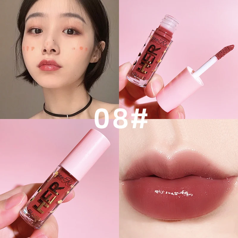 Title 5, Vrouwen Glaze Mirror Water Lip Glaze Lipstick, ...