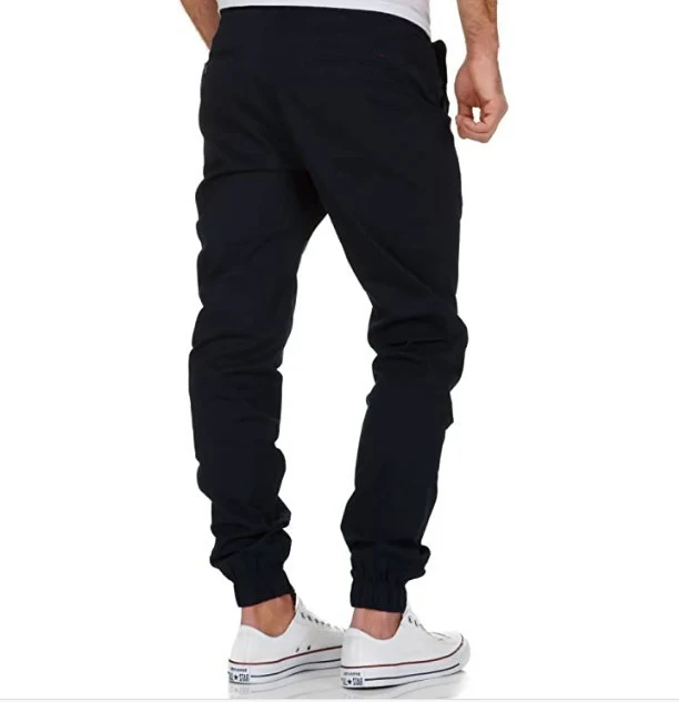 Sportliche Freizeithose für Herren mit elastischem Bund und Halt Arbeitshose Bequem und Bewegungsfreiheit Perfekt Alltag & Sport