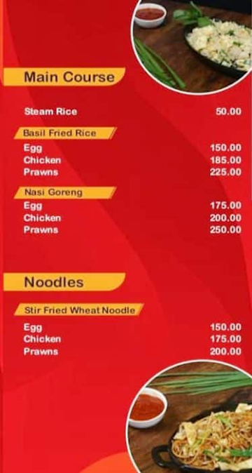 Mango Mood Cafe menu 