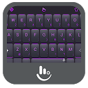 Purple Boundary Keyboard Theme 6.7.13 APK Скачать