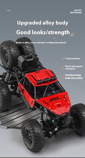 Title 13, Alloy Remote Control Off-road Vehicle, Four-whe...