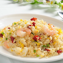 Shrimp & BBQ Pork Fried Rice 