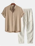 Beige Suit