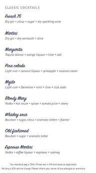 Mustard Cafe & Bar menu 3