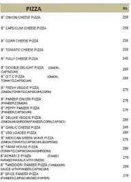 TPX The Pizza Box menu 2