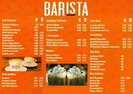 Barista Coffee menu 1