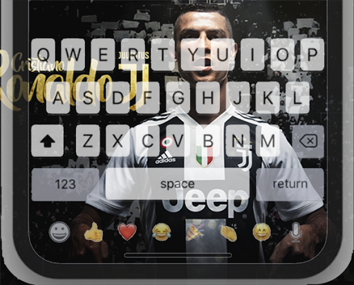 Cristiano Ronaldo Keyboard Theme 2019