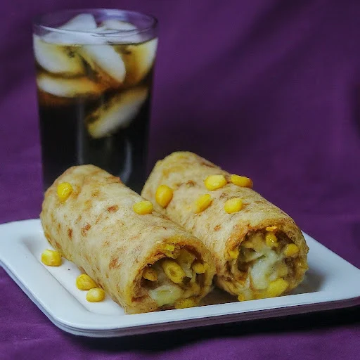 2 Corn Cheese Roll + Coke (750ml)