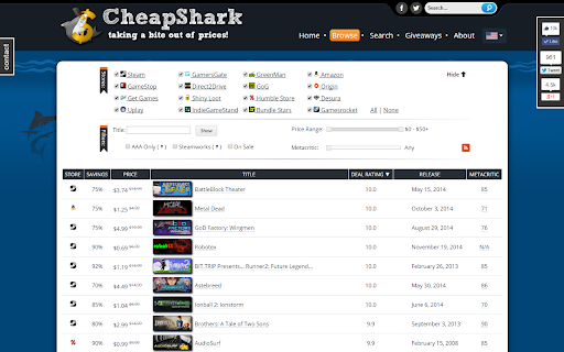 CheapShark - Game Deals