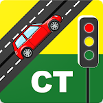 Cover Image of ダウンロード Permit Test Connecticut CT DMV driver's Test 1.0 APK