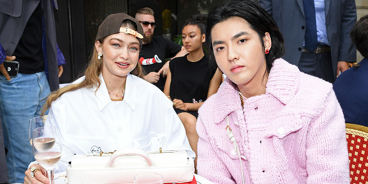 Gigi Hadid and Kris Wu Sat Down For a Drink at the Louis Vuitton Show – WWD