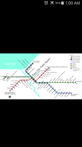 Cleveland Metro Map