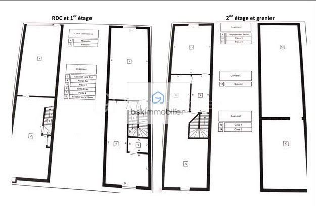 Vente maison 6 pièces 116 m² à Bourg-de-Péage (26300), 124 000 €