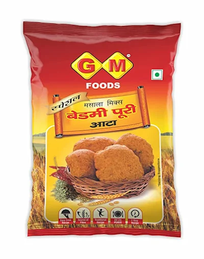 Gm Foods Masala Mix Bedmi Puri Atta 1 Kg