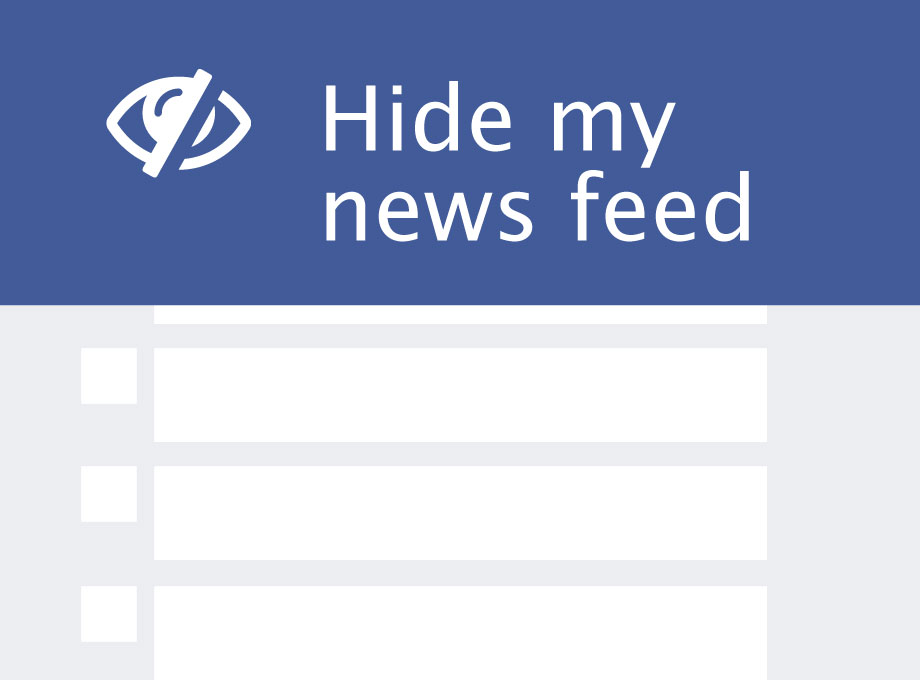 Hide News for Facebook with Timer Preview image 1