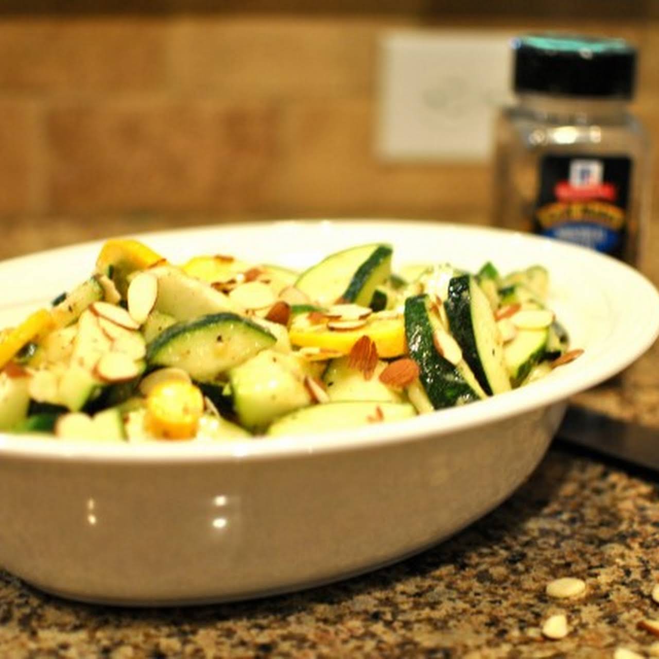 Raw Zucchini Salad