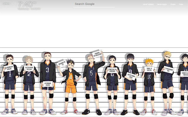 Haikyuu Wallpapers New Tab Background