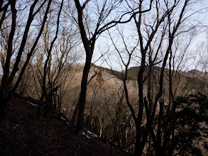 左から笹オトシ東峰・オトシノ峰北峰・小笹の峰