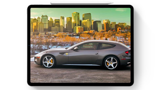 Wallpaper For Black Ferrari Fans