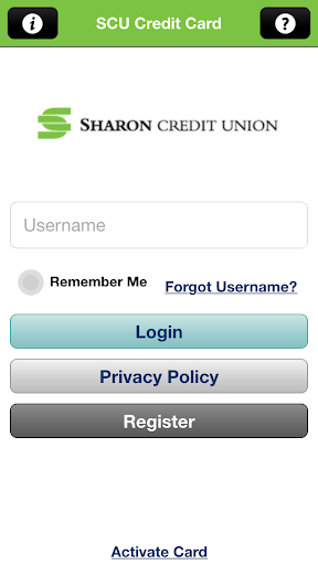 Sharon Credit Union Credit Crd