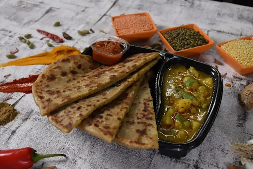 2 Aloo Paratha Combo