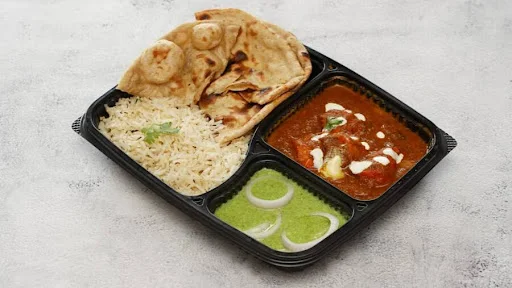 Mini Butter Masala Chaap Thali