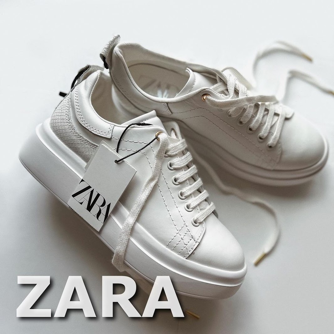 信用 ZARA スニーカー