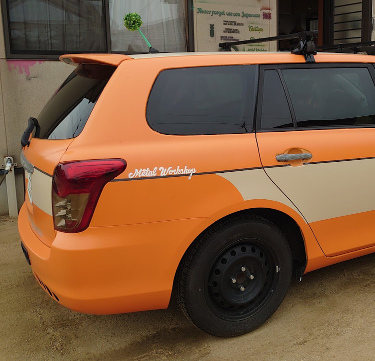 カローラフィールダーのアンテナ何て名？に関するカスタム事例の投稿画像2枚目