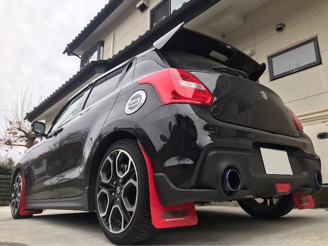 SUZUKI　zc33s swiftsports マッドフラップ　PREMIUM