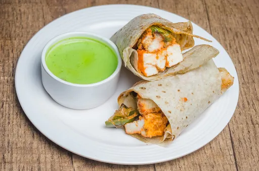 Masala Paneer Tikka Roll