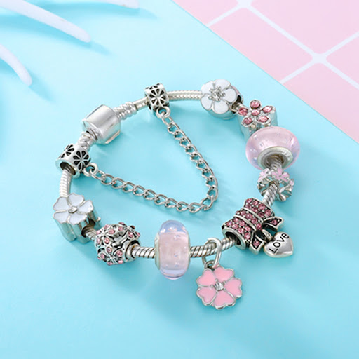 Title 2, Miles Peach Blossom DIY Bracelet Diamond Butter...