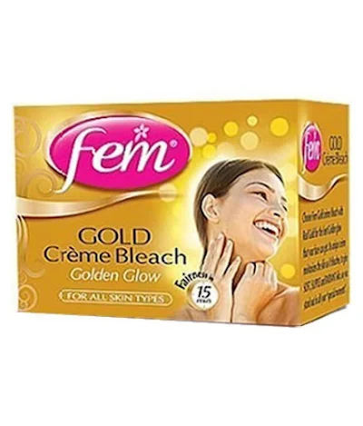 Fem Gold Bleach Creme - 40 gm