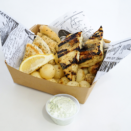 Grilled Halloumi Potato Box 