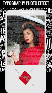 Typografický efekt fotografie - náhled