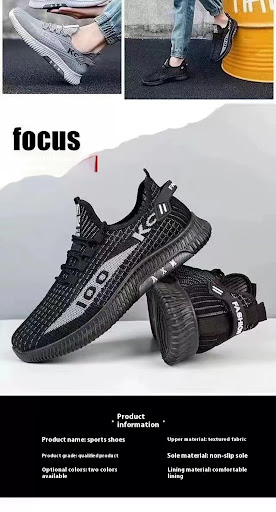 Title 3, Mens Summer Lightweight Soft Sole Running Shoe...
