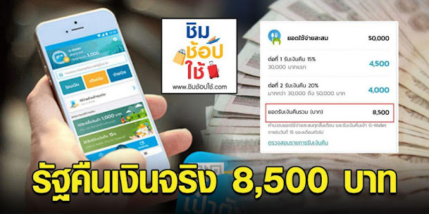 ชิม ช้อป ใช้ เฟส 3 รับเงิน 8500 บาท ง่ายมากๆ แนะนำ - náhled