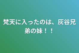 梵天に入ったのは、灰谷兄弟の妹‼︎