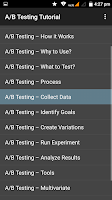 Learn A/B Testing Screenshot