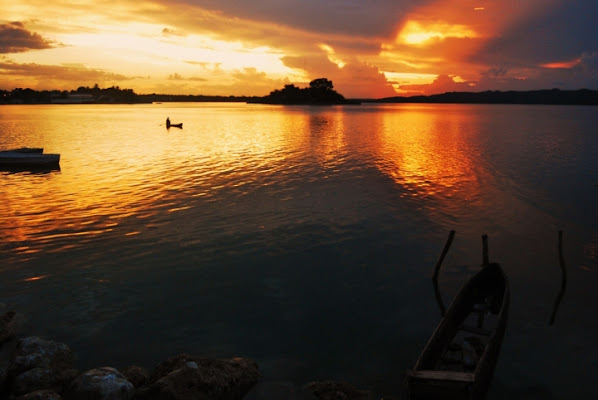 Quiete sul lago di lana