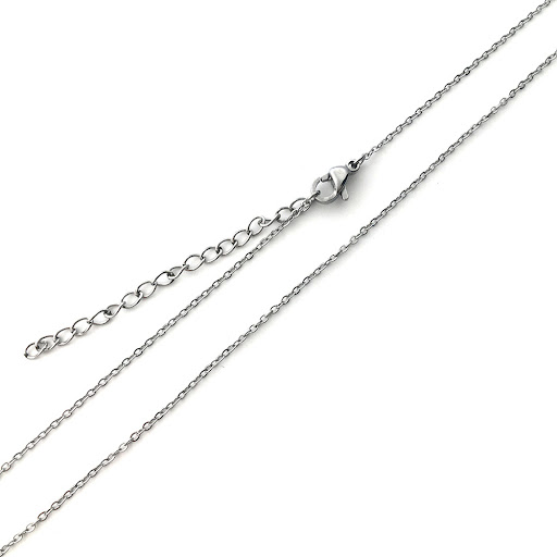 Title 6, Stainless Steel Necklace Long Tail Chain for Wo...