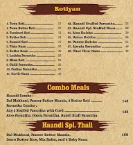 Haandi Pure Veg menu 2